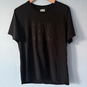 Kenzo Jungle Paris Tiger Logo Black Graphic T-Shirt
